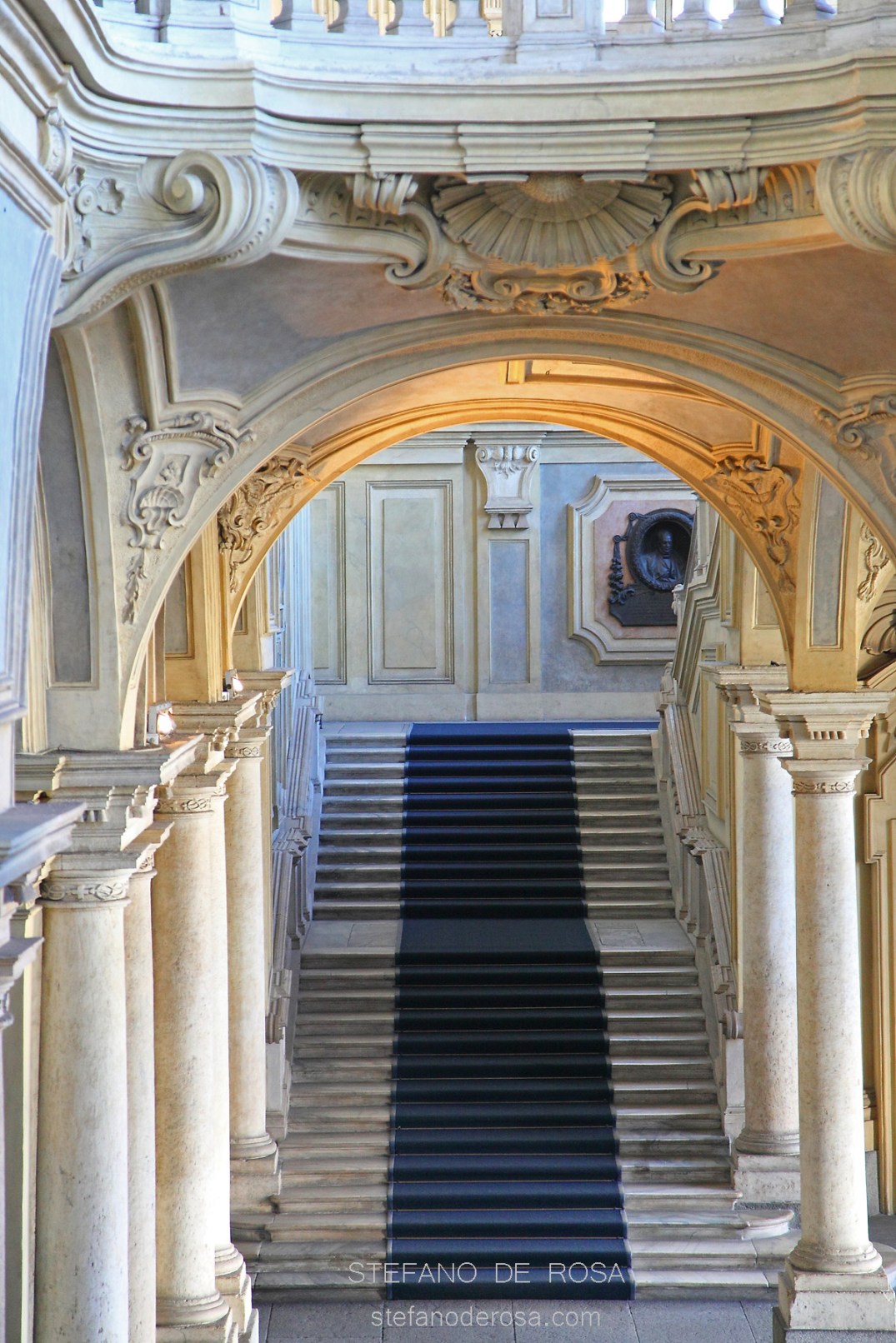 Scalone d'onore Palazzo Madama (Juvarra)