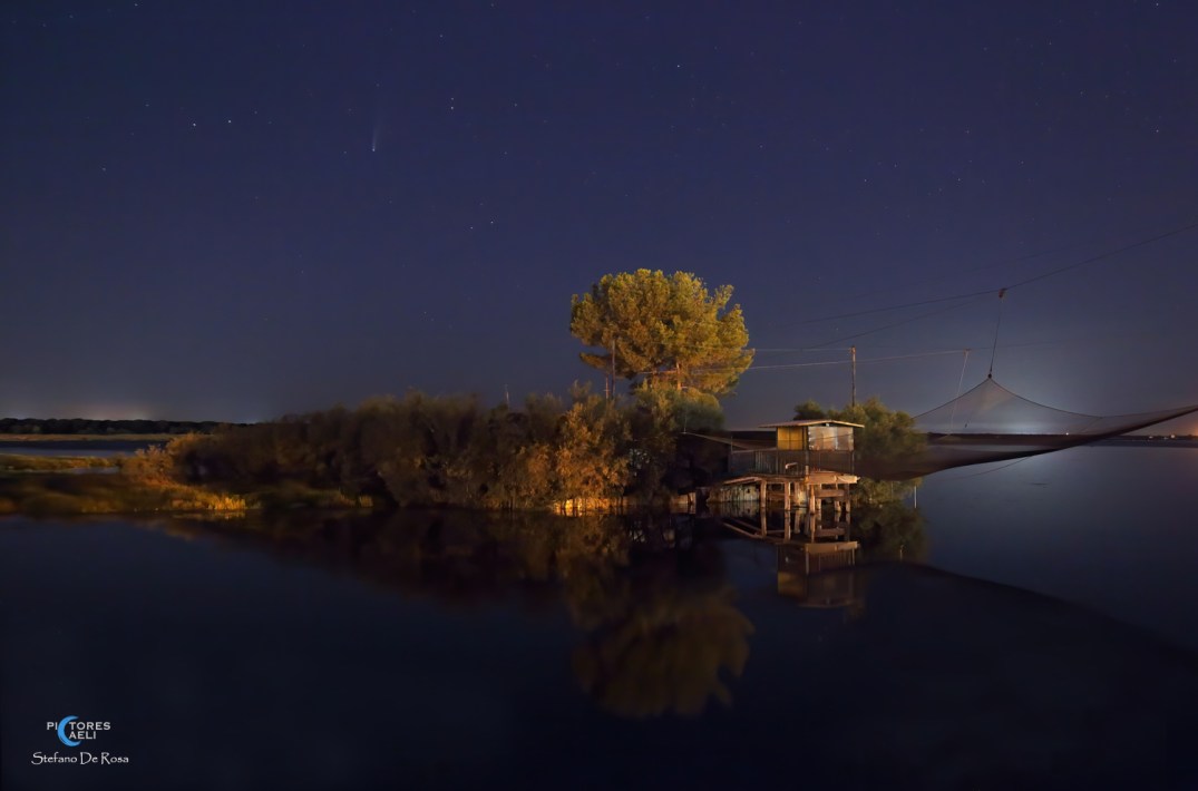 Cometa NEOWISE su Marina Romea_2