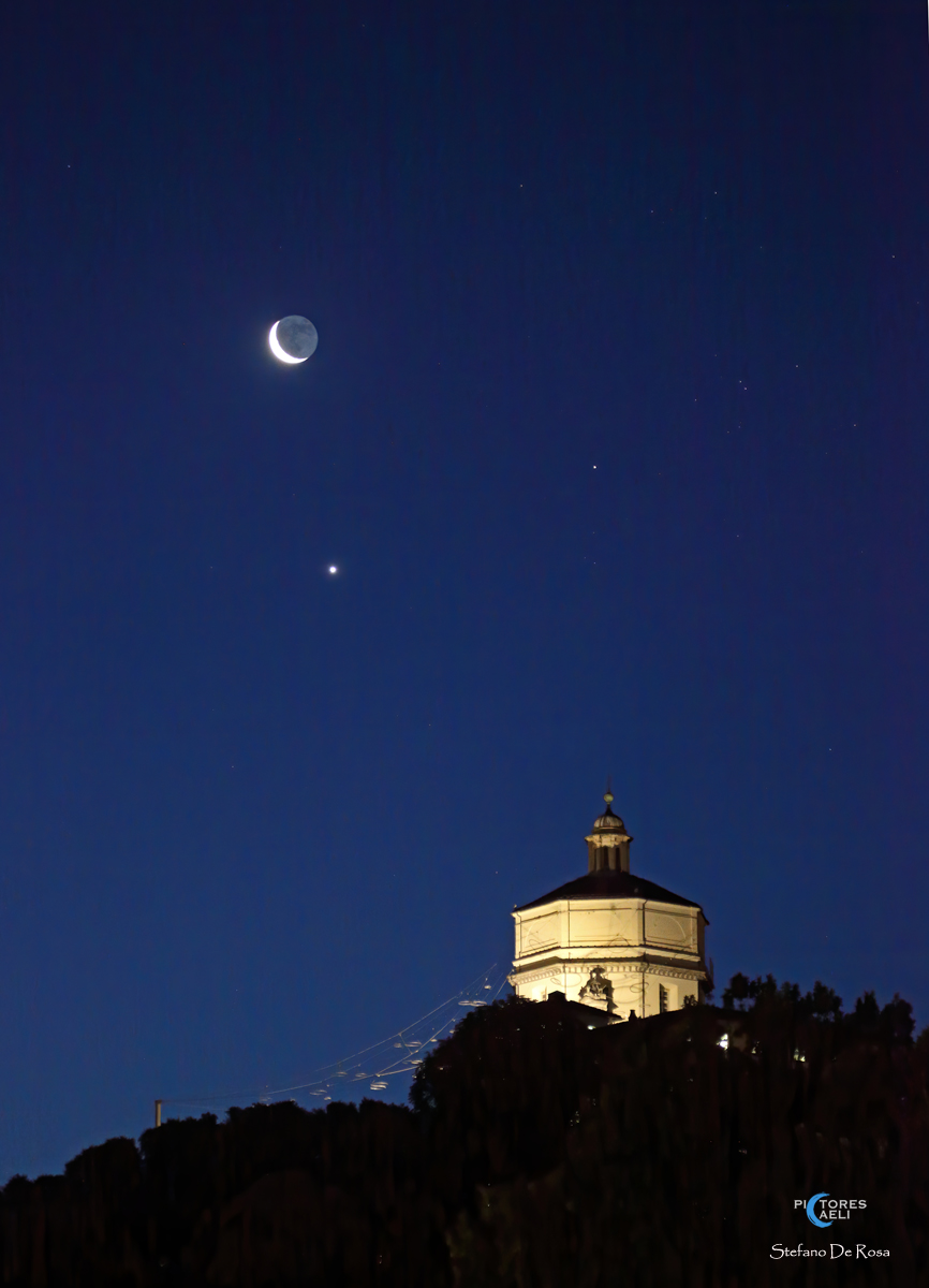 Conjunction over Church of Santa Maria al Monte_2